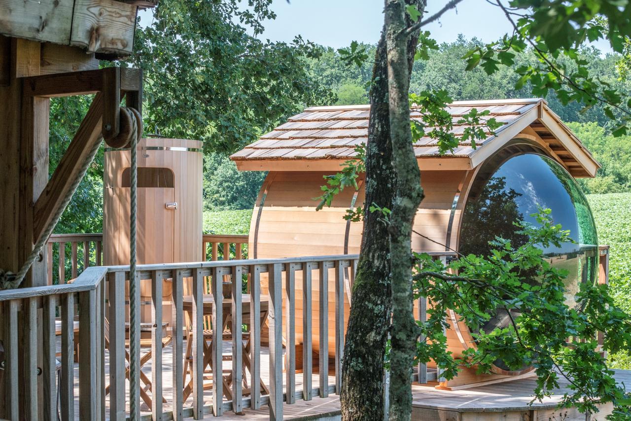 Bois Des Nauzes Villa Seyches Exterior photo